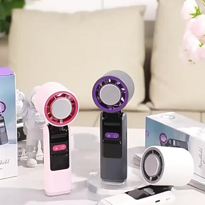 Multifunction Portable Handheld Turbo Ice-Cooling Fan