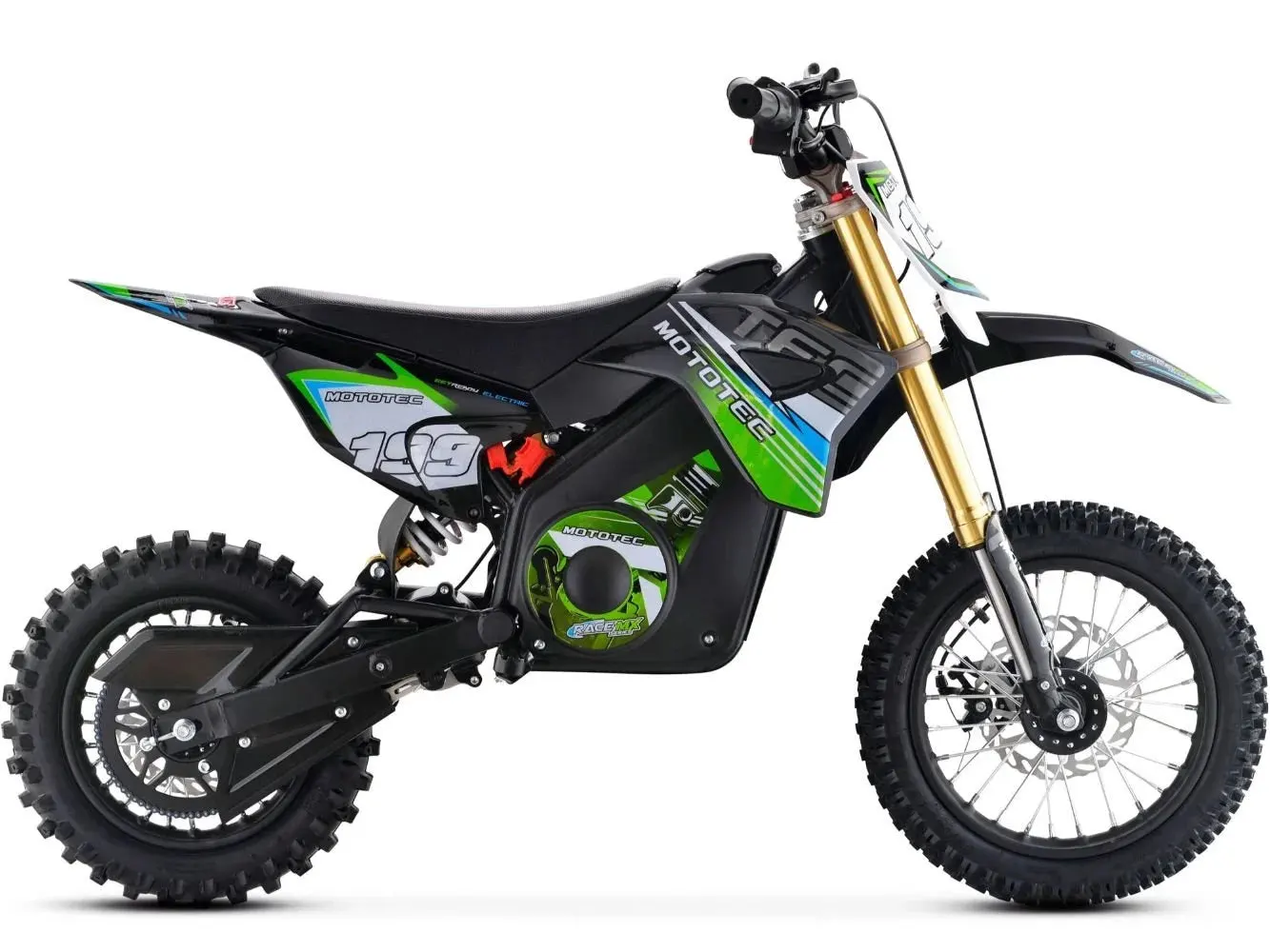 MotoTec Kids Electric Ride-On Dirt Bikes - Image 2