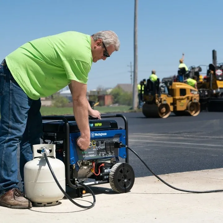 Westinghouse WGen7500DF Dual Fuel Portable Generator - Image 3