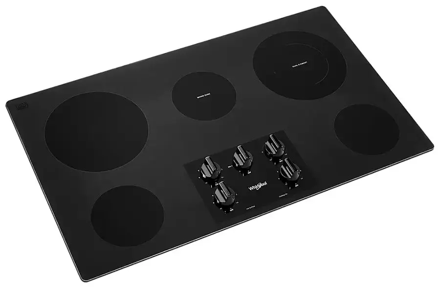 Whirlpool 36-Inch Electric Ceramic Glass Cooktop WCE55US6HB - Image 6